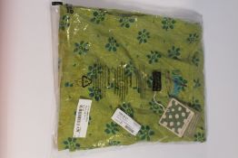 Gudrun Sjoden Klannning Ester in Linen Guava Pattern Size XL.