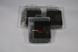 Three Sram X01 Eagle Chain 12-Speed.