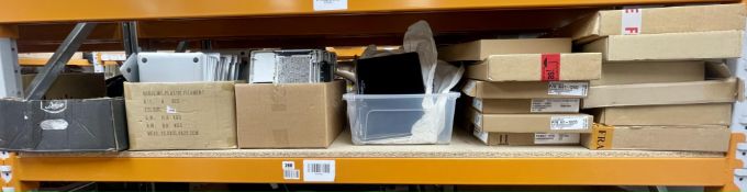 A quantity of pre-owned Apple MacBook parts to include LCD's and top & rear casings and other parts