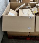 A large quantity of assorted Lenovo replacement parts (All items sold as seen).