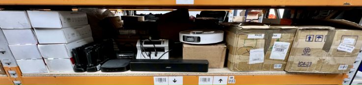 A quantity of assorted new and pre-owned electrical items and accessories (All items sold as seen).