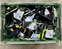 A quantity of assorted pre-owned mobile computer/barcode scanners (Sold as seen for parts only).