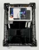 A quantity of assorted pre-owned Samsung smartphones and a Samsung Active Tab 3 sold for parts (All