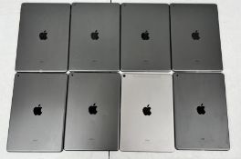 Eight pre-owned Apple iPads sold for parts (All items iCloud Locked/Lost Mode. Sold for parts only)