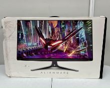 A boxed as new Dell Alienware AW2723DF 27
