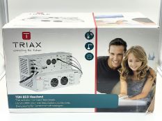 A boxed as new Triax TDH 800 Headend Main Unit (P/N: 692890 EAN: 5702666928906) (Some damage to box)