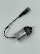 Twenty five as new Woodward 550-9113 ECG Solenoid Actuators (Box damaged).