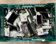 A quantity of assorted pre-owned mobile computer/barcode scanners (Sold as seen for parts only).
