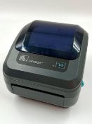 A pre-owned Zebra GK420d Direct Thermal Label Printer (P/N: GK42-202520-000) (Power supply included)