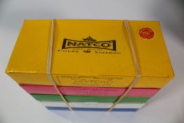 Five Natco Coupe Saffron - Twelve Plastic Boxes of 1g Each - Exp 2024.
