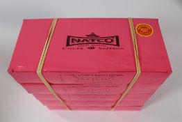 Five Natco Coupe Saffron - Twelve Plastic Boxes of 1g Each - Exp 2024.