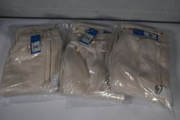 Three pairs of Adidas Essentials Joggers (HE6991) (UK Small).