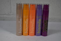 Five Tubes of HiSmile Toothpaste (Various Flavours) (60g) (Expiry from 09/2025).