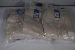 Three Adidas Essentials Joggers (HE6991) (UK Small).