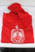 King McNeal Collection Delta Red Premium Crest Hoodie - Red (2XL).