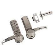 Codelock 4010 SS Mortice Latch (Stock image).