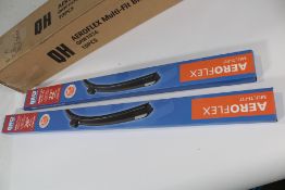 Nine Quinton Hazell Aero-Flex Wiper Blades - Multi-Fit (6 x 26