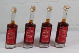 Four Tipsy Wight Crabapple Vodka Liqueurs 4 x 500ml.