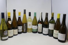Twelve Assorted White wines to include Matassa 2020, Artemis 2018, Auco Reserve 2021, Mercury 2017.