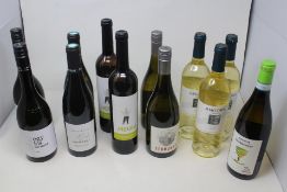 Twelve Assorted White Wines to include 2 x Jaburu 2021 2 x 750ml, 3 x Angora 2021 3 x 750ml, 2 x Egy