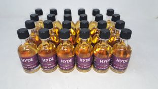 Twenty Four Hyde Single Grain Irish Whiskey Miniatures (24x50ml).