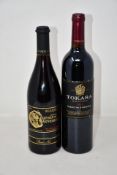 Chateau D' Auvernier Pinot Noir (2018) (750ml) and Tokara Stellenbosch (2019) (750ml) .