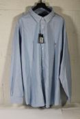 Ralph Lauren Core Oxford Slim Fit Shirt in Blue, Size 4XB.
