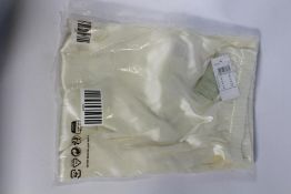 Intimissimi Silk Satin Trousers in Ivory, Size UK M.