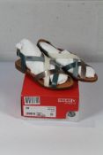 A pair of women's Pikolinos Algar Sandals in River, Size 38.