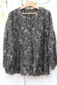 Gudruns Joden Artist Blouse Black Size S.