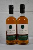 Two Green Spot Single Pot Still Irish Whiskey (700ml).