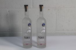 Two Tors Quality English Vodka 2 x 700ml.