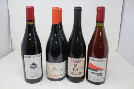 Two Dominio Do Bibei ‘Lalama’ Ribeira Sacra 2017 (14%), Two Babar Is The Colour Merlot (13%), One Ma