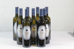 Nine SLW IL Bianco Dry White Wine 0g sugar 9 x 750ml.