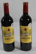 Two Chateau Ferrande Graves 2017 Red Wine 2 x 750ml.