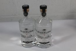 Two Cotswold Blacklion Rare Sheep's Milk Vodka 2 x 700ml.