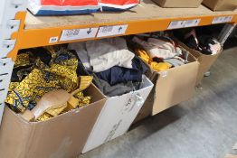 Four Boxes of Assorted Pre-owned Clothing.