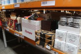 Miscellaneous Food, Beverage and Related to include Coffees and Olive Oils (1 shelf).