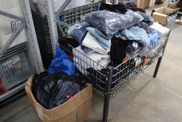 Assorted Clothing and Related to include Snapon, Reebok And Adidas.