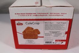 Ten Anna Faggio Cafe Crisp Caramelised Coffee Biscuits - 200 Pack (Exp: 24/05/24).