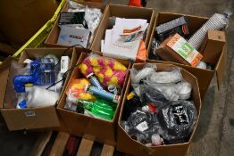 Six Boxes of Assorted Miscellaneous Items to include Household, Toys and Souvenirs.