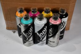 Thirty Two Cans of Loop Pro Writing Spray Paint (Various Colours) (400ml).