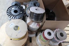 Assorted Wires and Cables.