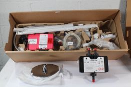 Aqualisa iSystem Smart Chrome Shower with Fixed Head and Ceiling Head, Item Unsealed (BCVA Do Not Gu