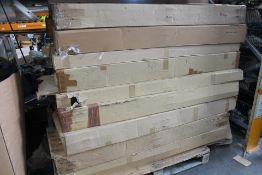 Pallet of Miscellaneous Room Dividers In Various Different Designs and Sizes.