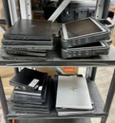A quantity of pre-owned laptops & PC'S sold for parts.