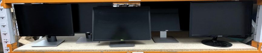 Five pre-owned Monitors.