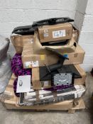 A quantity of assorted monitors and TV's sold for parts (Items damaged/faulty/missing parts) (Sold