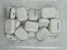A quantity of pre-owned Apple Airpods & Charging Cases (Assorted models & conditions. Sold as seen).