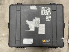 A pre-owned Peli 1610 Wheeled Mobility Case (Custom foam lined).